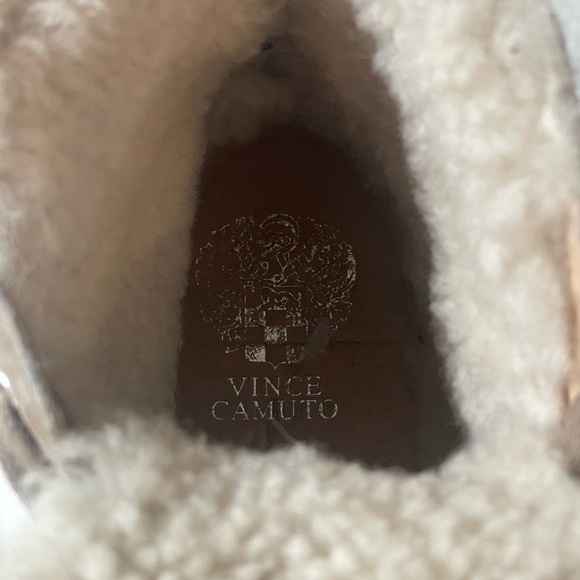 Vince Camuto Sherpa High Top Bootie Sneaker - Picture 6 of 9